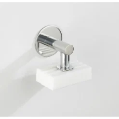 WenkoTurbo-Loc Edelstahl Magnetseifenhalter glänzend Seifenhalter mit Magnet und Turbo-Loc Wandbefestigung zum Ankleben