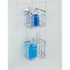Wenko Turbo-Loc Wandregal 2 Etagen