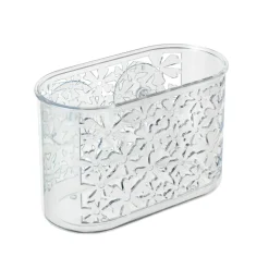 Wenko Universalablage Blumen transparent klein