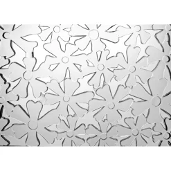 Wenko Universalablage Blumen transparent klein