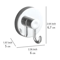 Wenko Vacuum-Loc Haken 2er Set