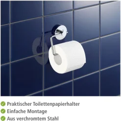 Wenko Vacuum-Loc Toilettenpapierhalter Milazzo