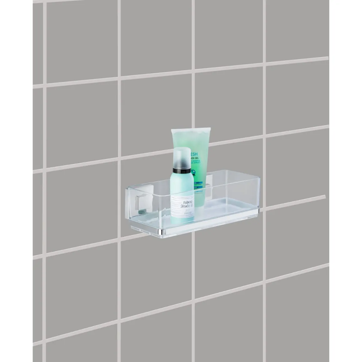 Wenko Vacuum-Loc Wandablage Quadro