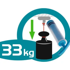 Wenko Vacuum-Loc Wandregal Quadro 2 Etagen