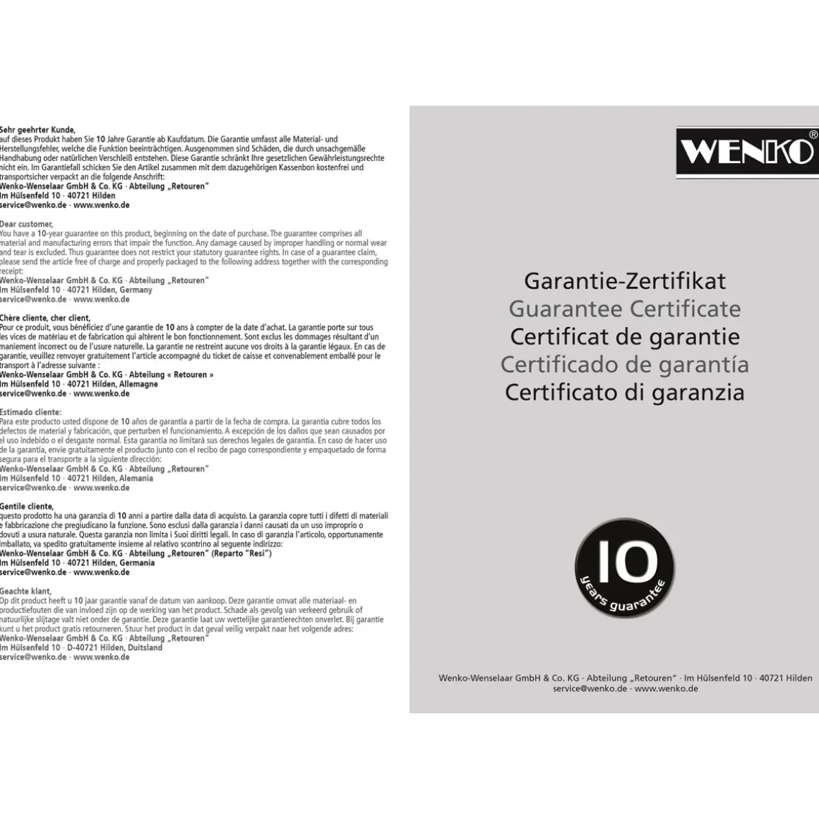 Wenko Wandablage Premium groß