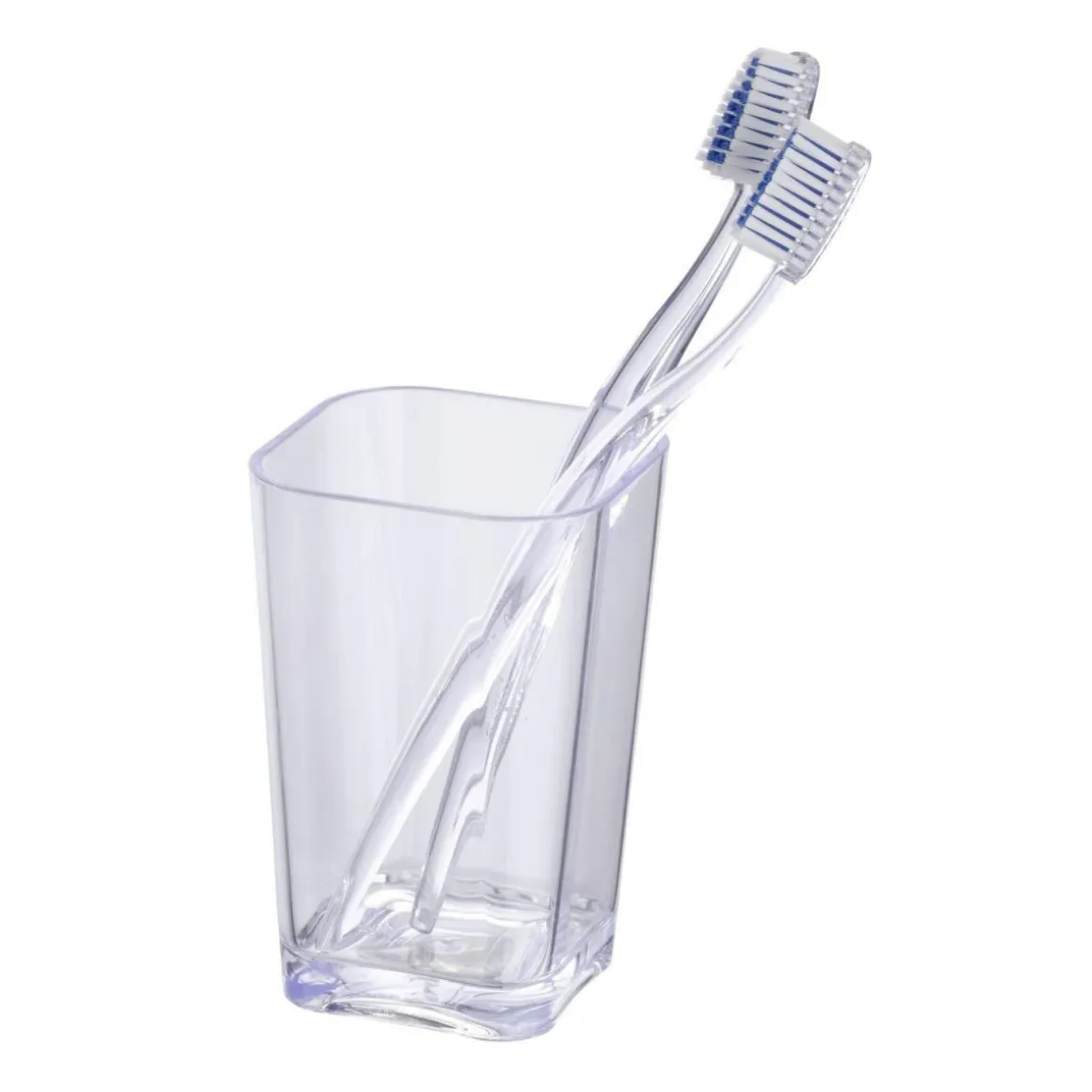 Wenko Zahnputzbecher Candy transparent