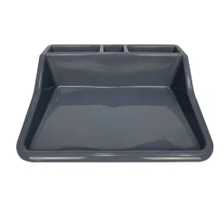 Wingart Kunststoff Pflanzschale grau 61 x 55 x 15 cm