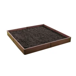 Wingart Variables Hochbeet 8 Paneele Holzstruktur braun