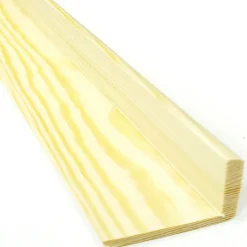 Winkelleiste Kiefer 240 x 3,5 x 3,5 cm
