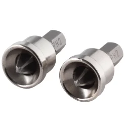 Wolfcraft2 Gipskartonbits mit Tiefenanschlag Kreuzschlitz PH 2