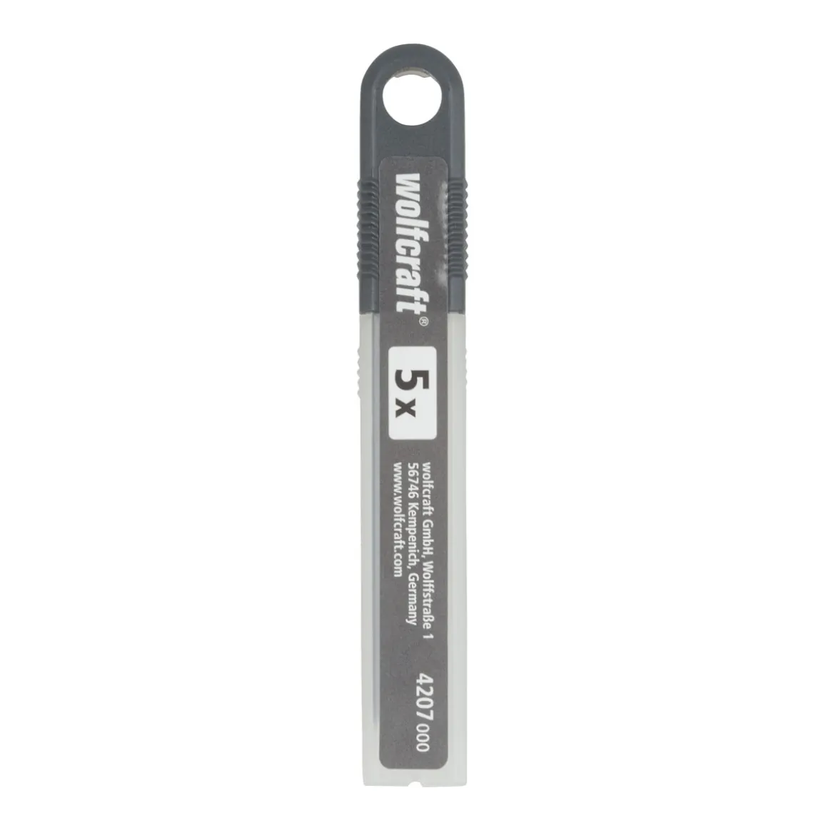 Wolfcraft 5 Profi-Sharp-Abbrechklingen 9 mm schwarz