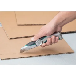 WolfcraftProfi-Trapezklingen-Messer mit Feststehklinge