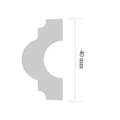 Zierleiste Michelle 1 x 2 m