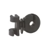 Zusatzisolator-Clip 10 mm schwarz