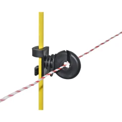 Zusatzisolator-Clip 10 mm schwarz